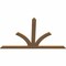 Ekena Millwork Richland Timber Gable Bracket, Western Red Cedar, 96"W x 60"H x 1 1/2"D x 5 1/2"F, 15/12 Pitch GBW096X60X0206RIC00SWR - alternate 2